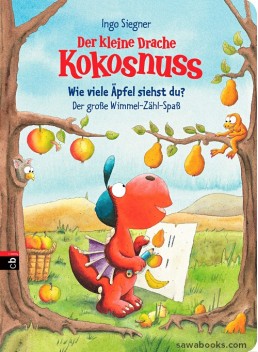 Little Dragon Coconut: How many apples do you see?